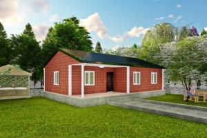 90 m² Tek Katlı Prefabrik Ev