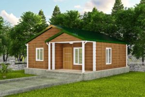 Goryana 65m² Tek Katlı Prefabrik Ev 