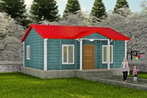Livera 50m² Tek Katlı Prefabrik Ev 